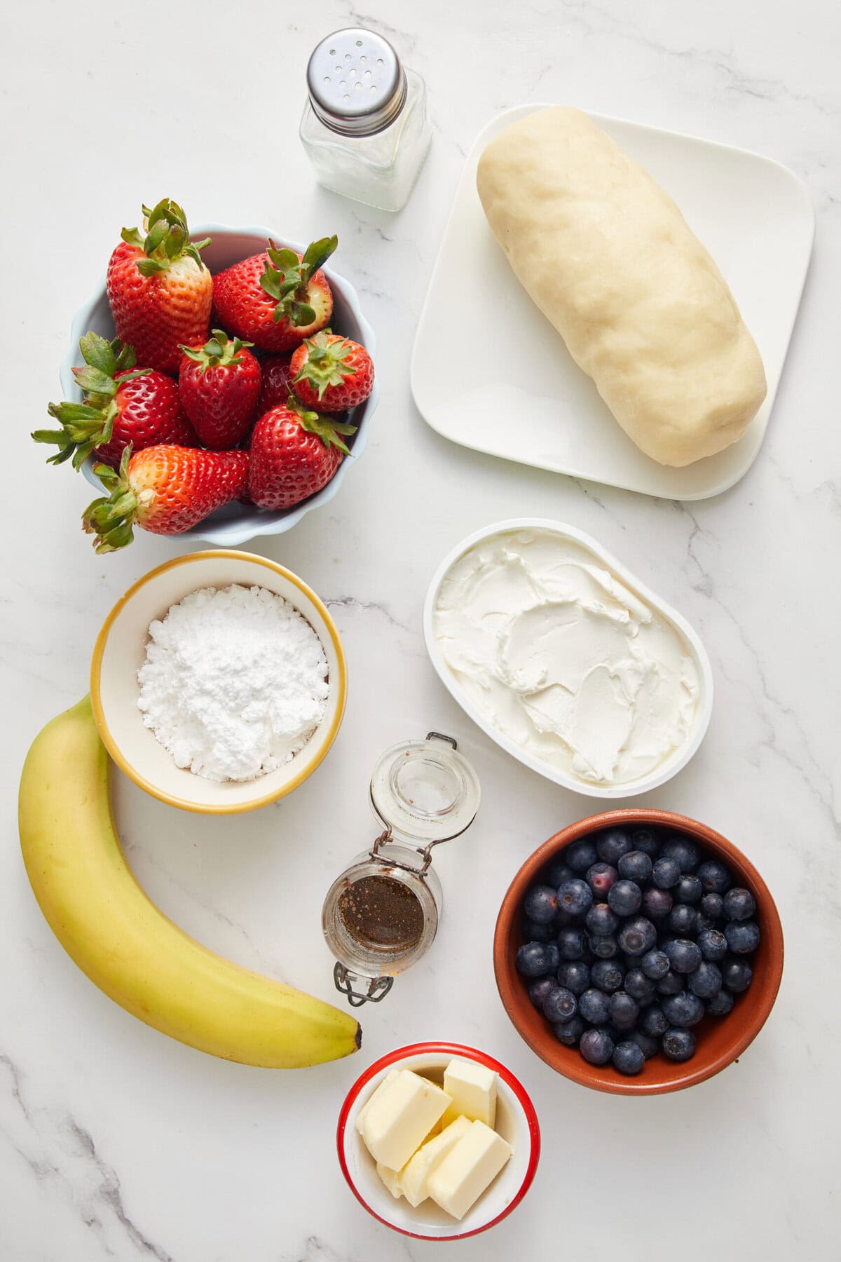 4th of July Fruit Pizza - foodfaithfitness