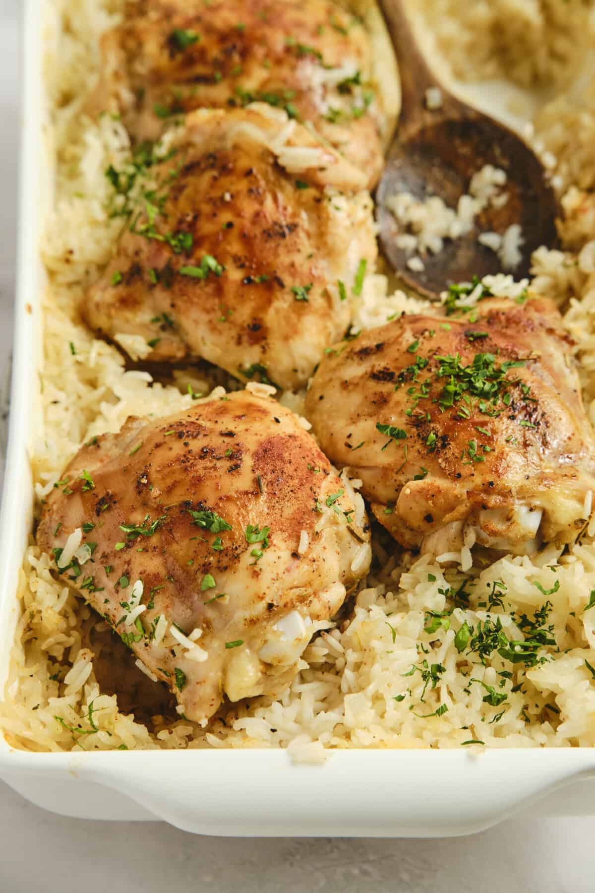 Baked Chicken and Rice - foodfaithfitness