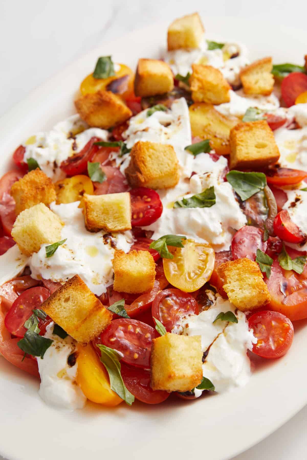 Burrata Tomato Salad - foodfaithfitness
