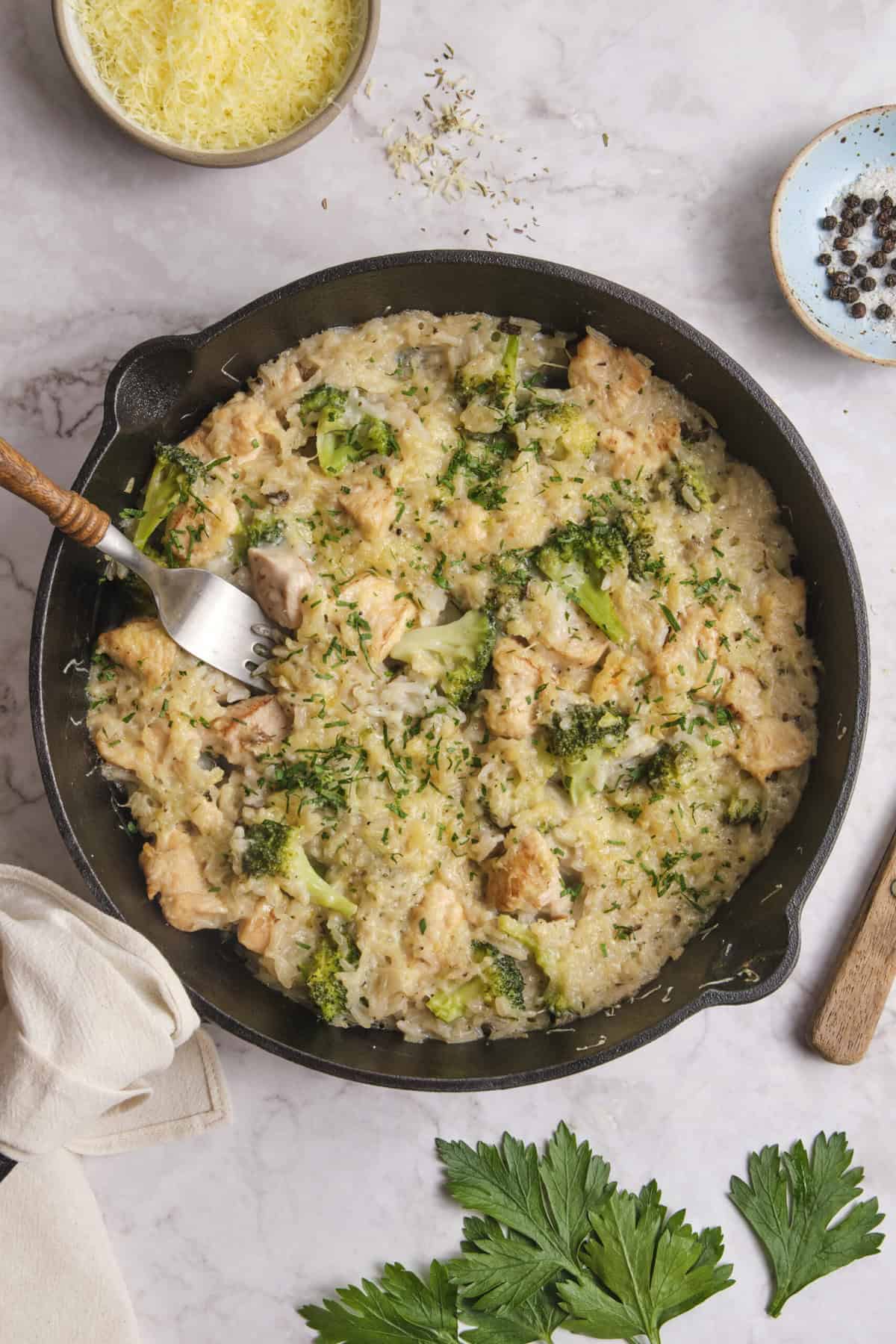 Chicken Broccoli Rice Casserole - foodfaithfitness