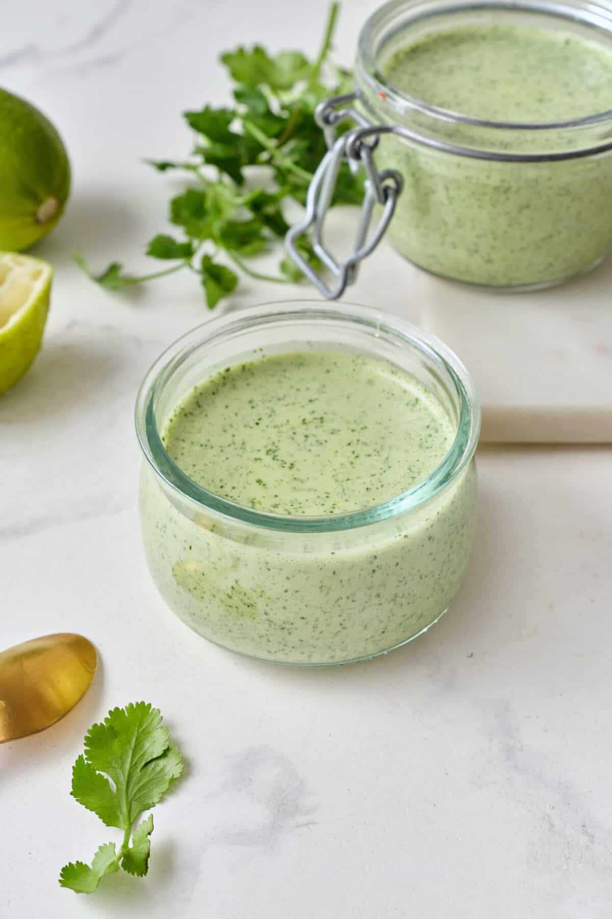Cilantro Lime Sauce - foodfaithfitness