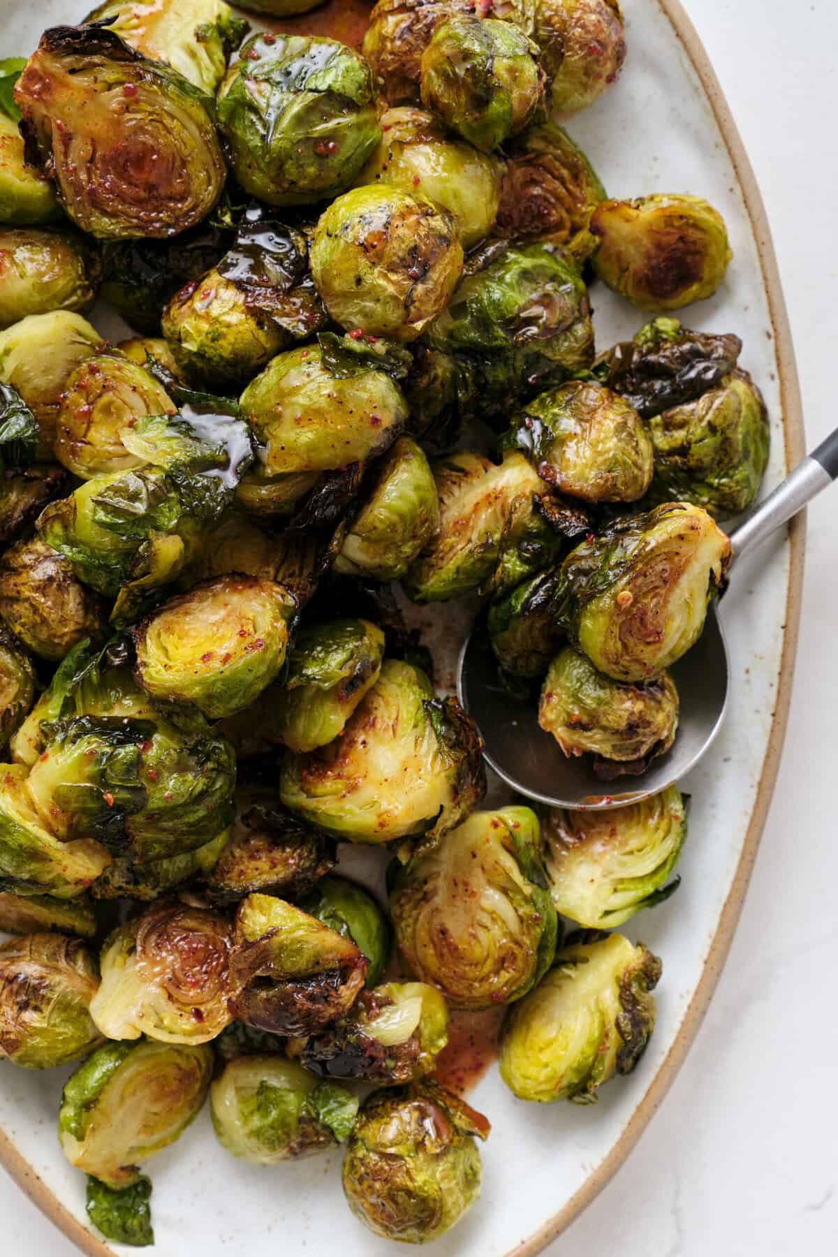 Longhorn Brussels Sprouts Recipe - foodfaithfitness