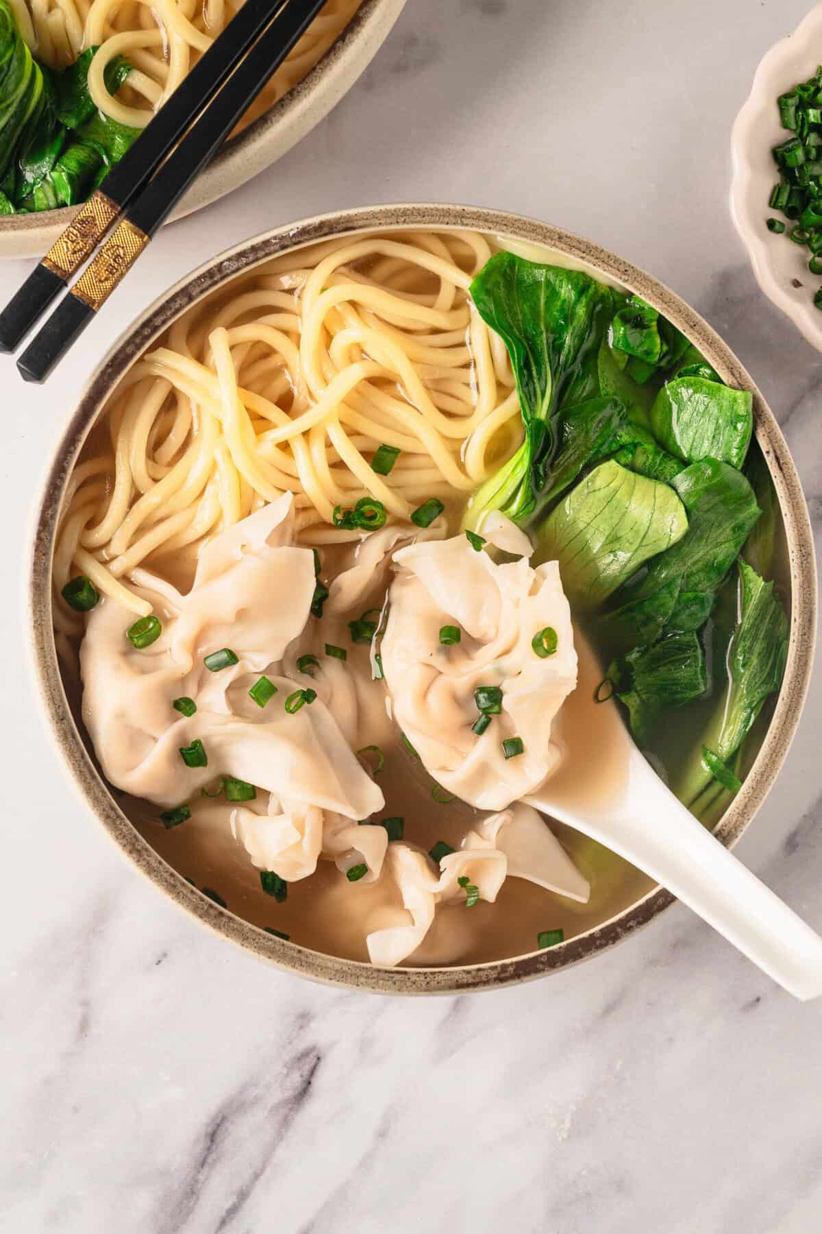 Wonton Noodles - foodfaithfitness