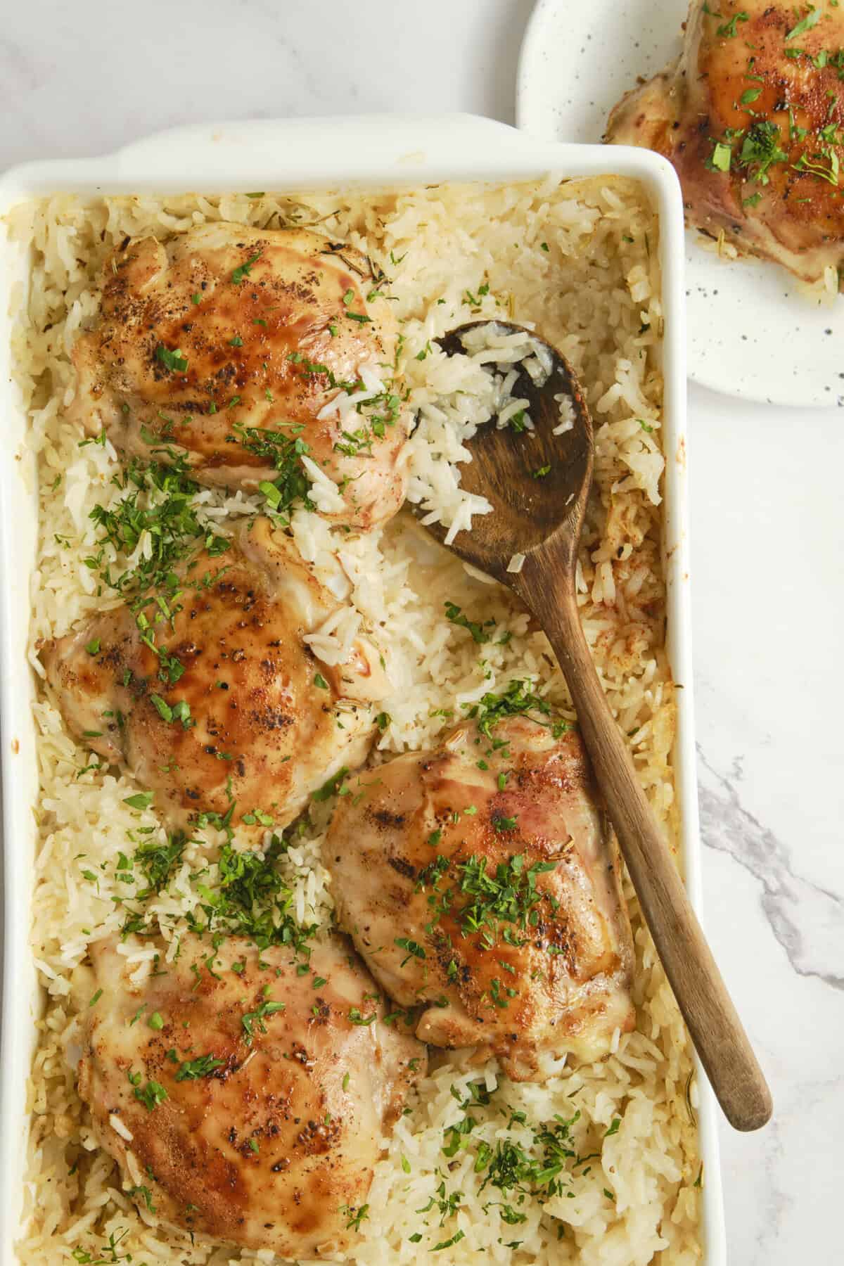 Baked Chicken and Rice - foodfaithfitness