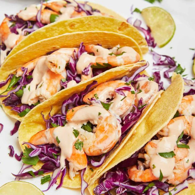 Bang Bang Shrimp Tacos