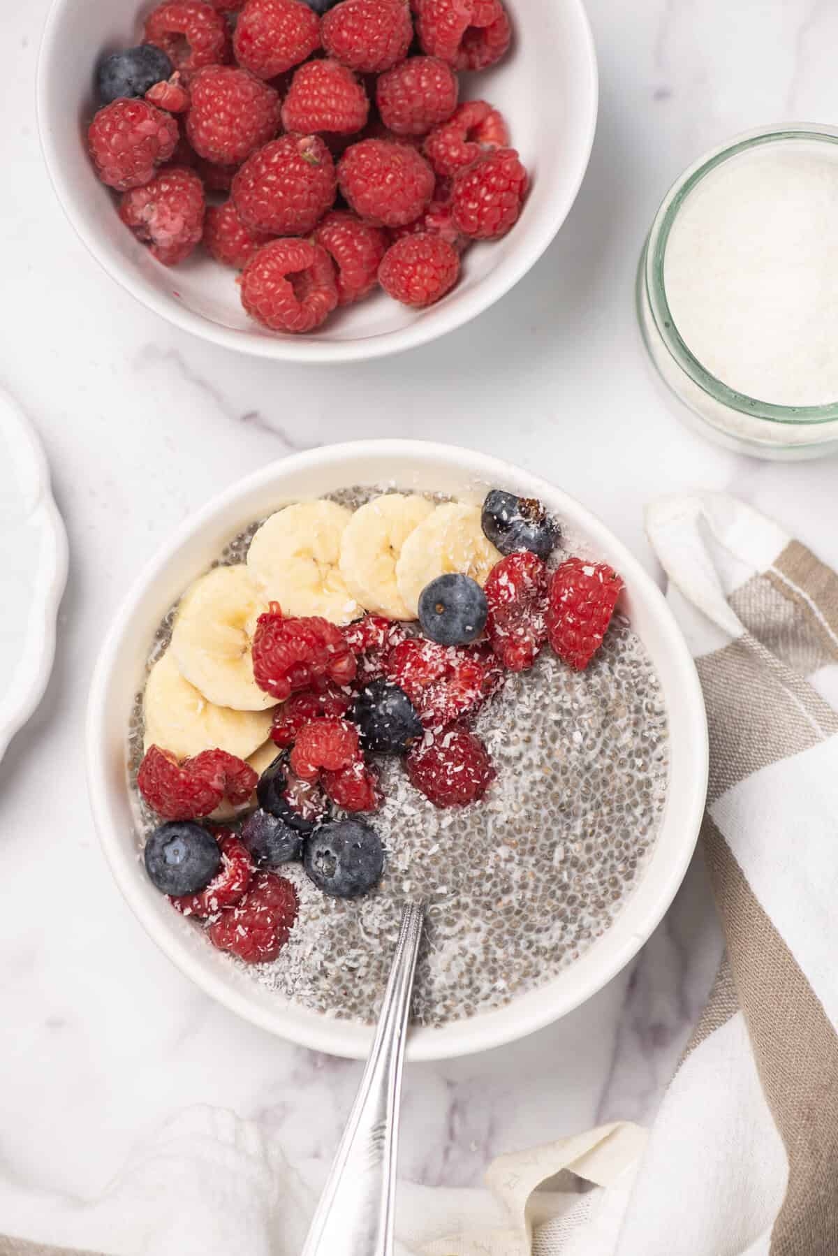 Chia Breakfast Bowl - foodfaithfitness