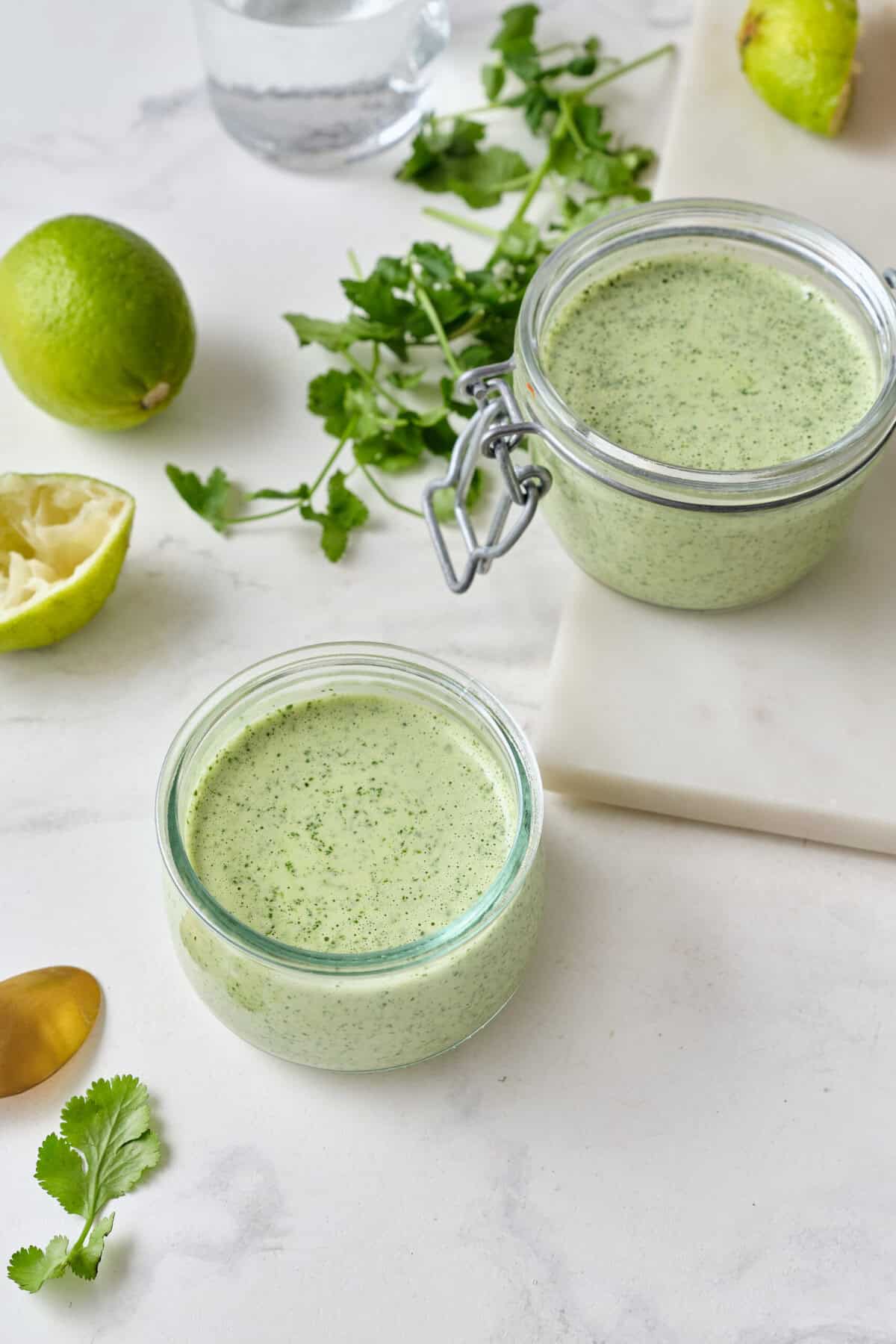 Cilantro Lime Sauce - foodfaithfitness