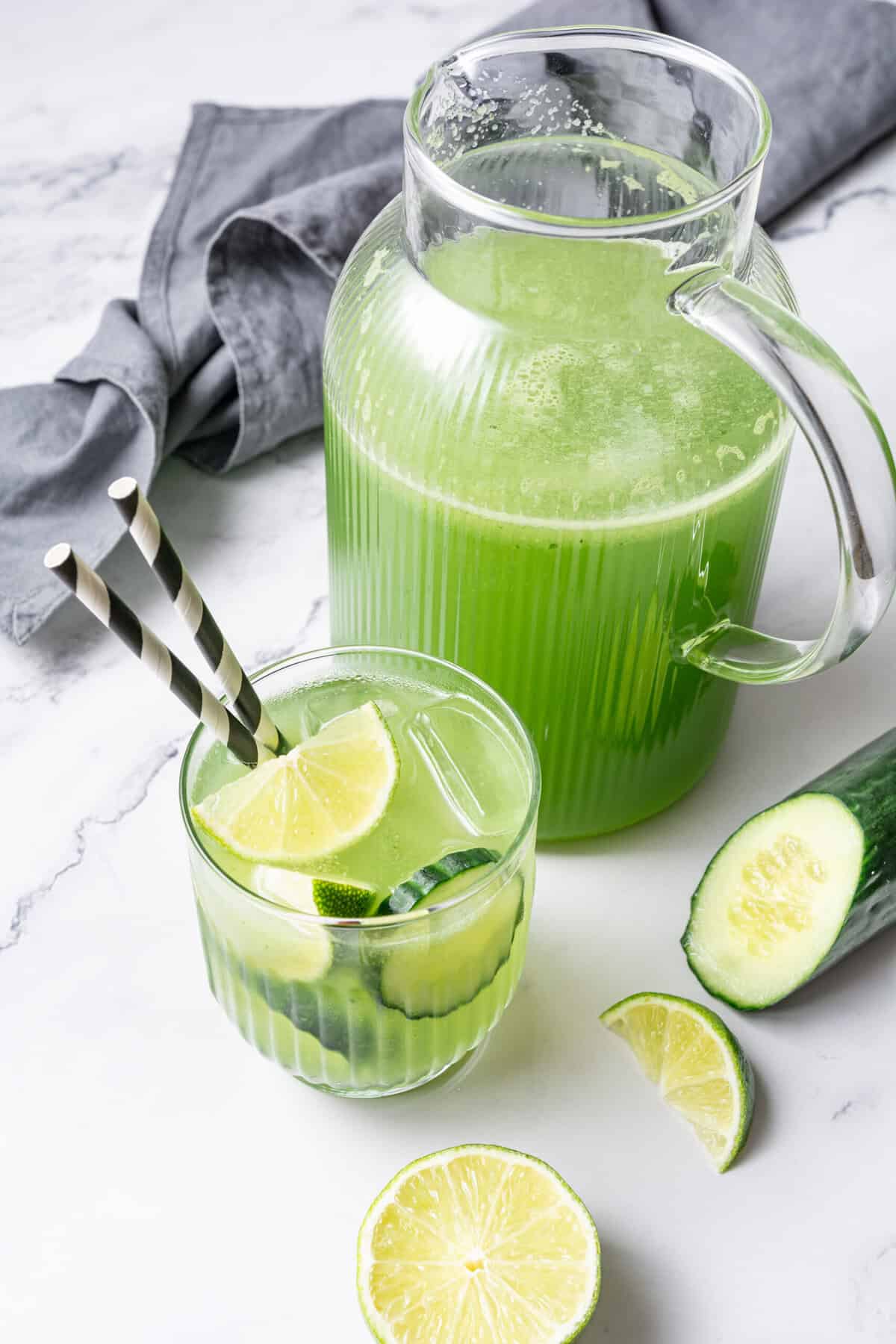 Cucumber Agua Fresca - foodfaithfitness
