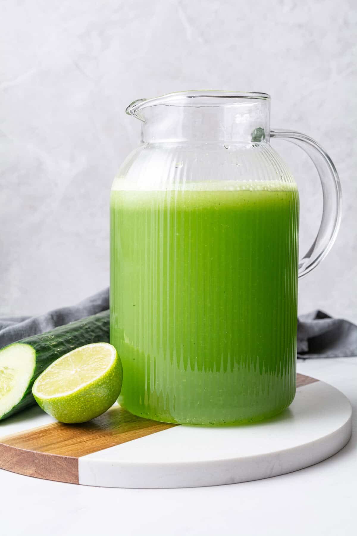 Cucumber Agua Fresca - foodfaithfitness