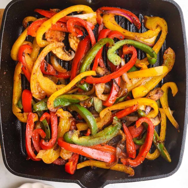 Fajita Veggies (Chipotle Copycat)