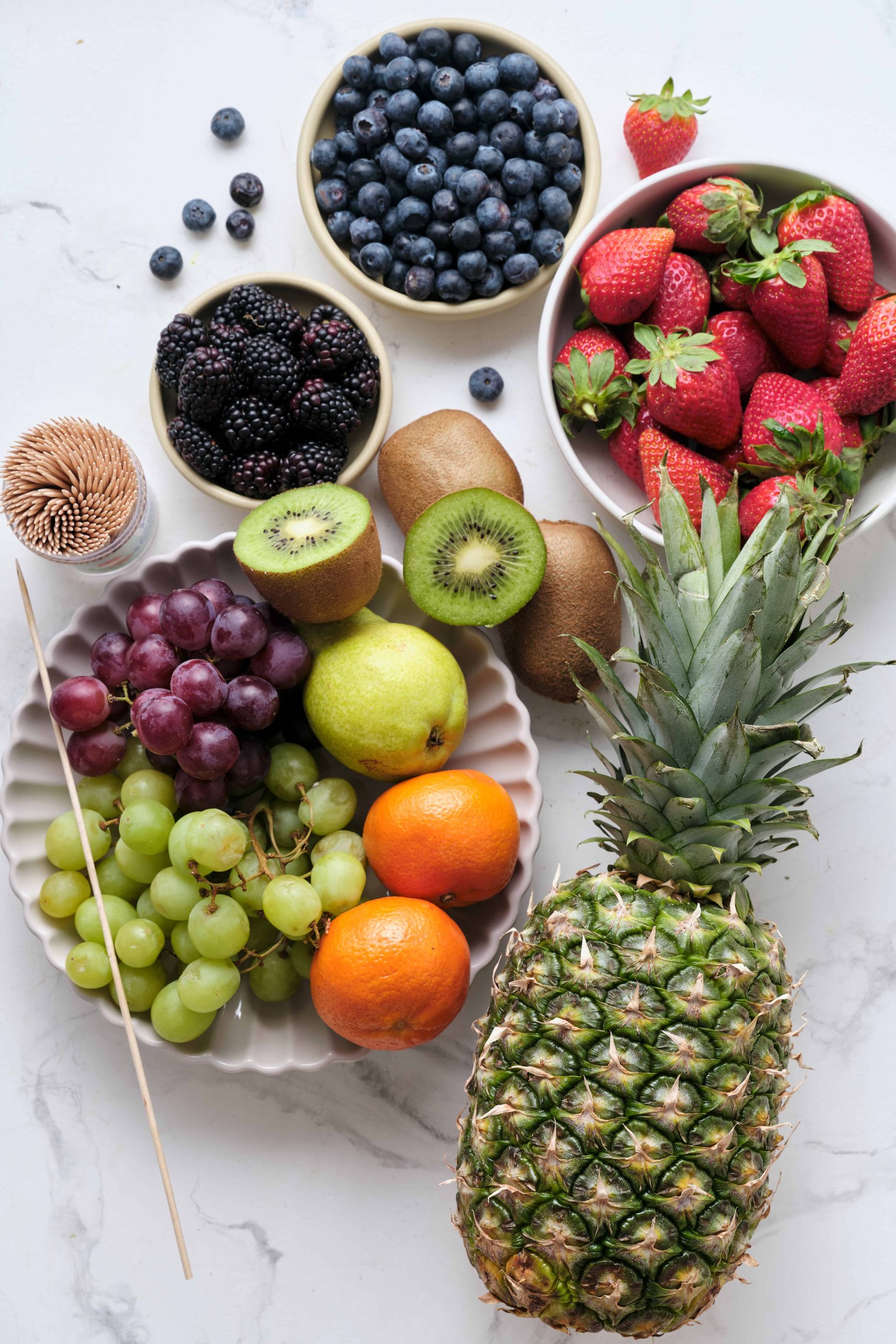 Fruit Christmas Tree - foodfaithfitness