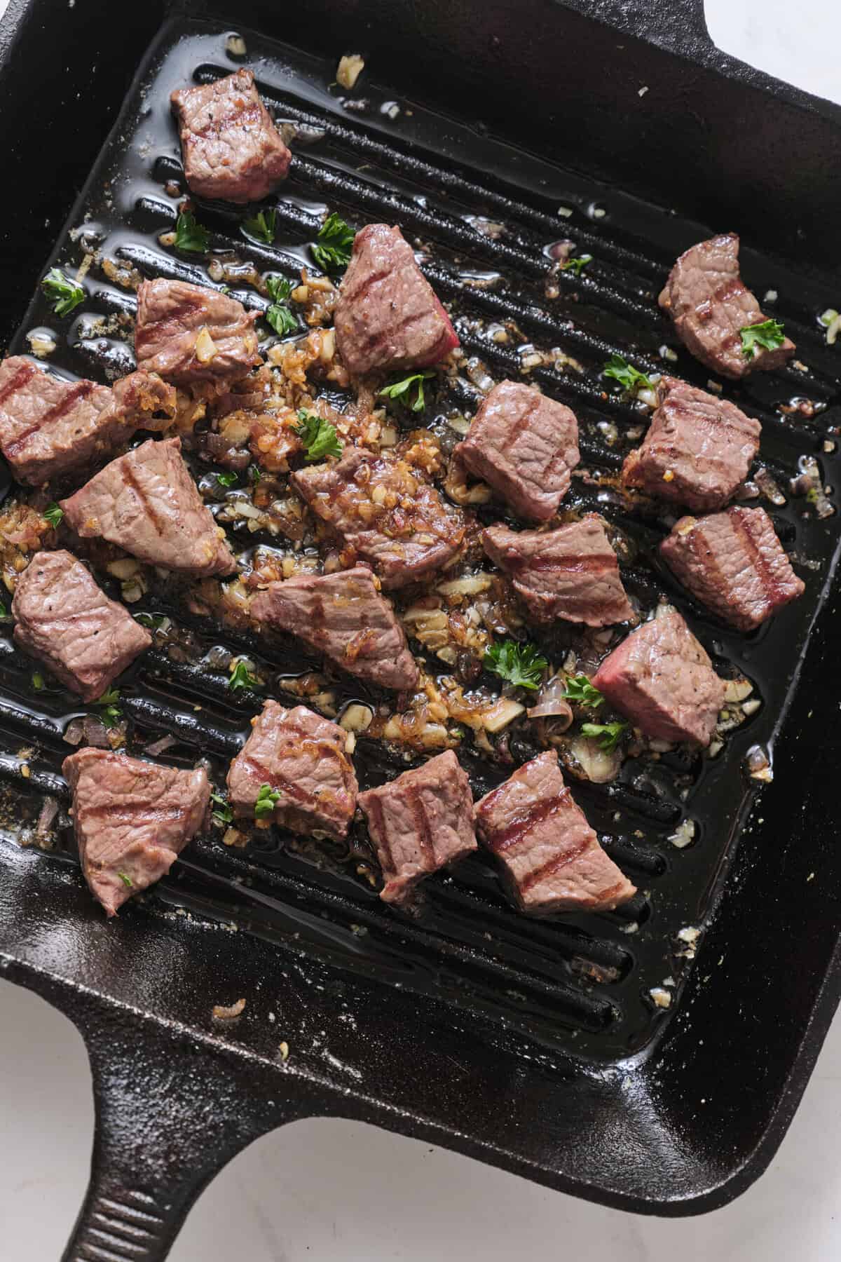 Garlic Butter Steak Bites