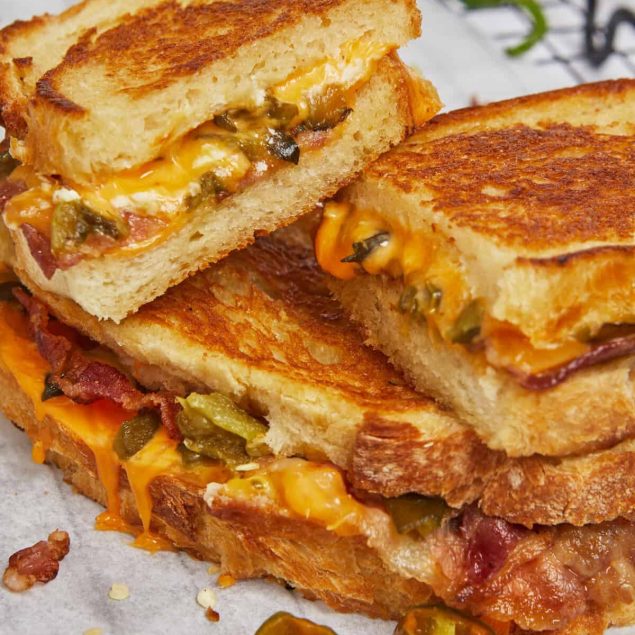 Jalapeno Popper Grilled Cheese