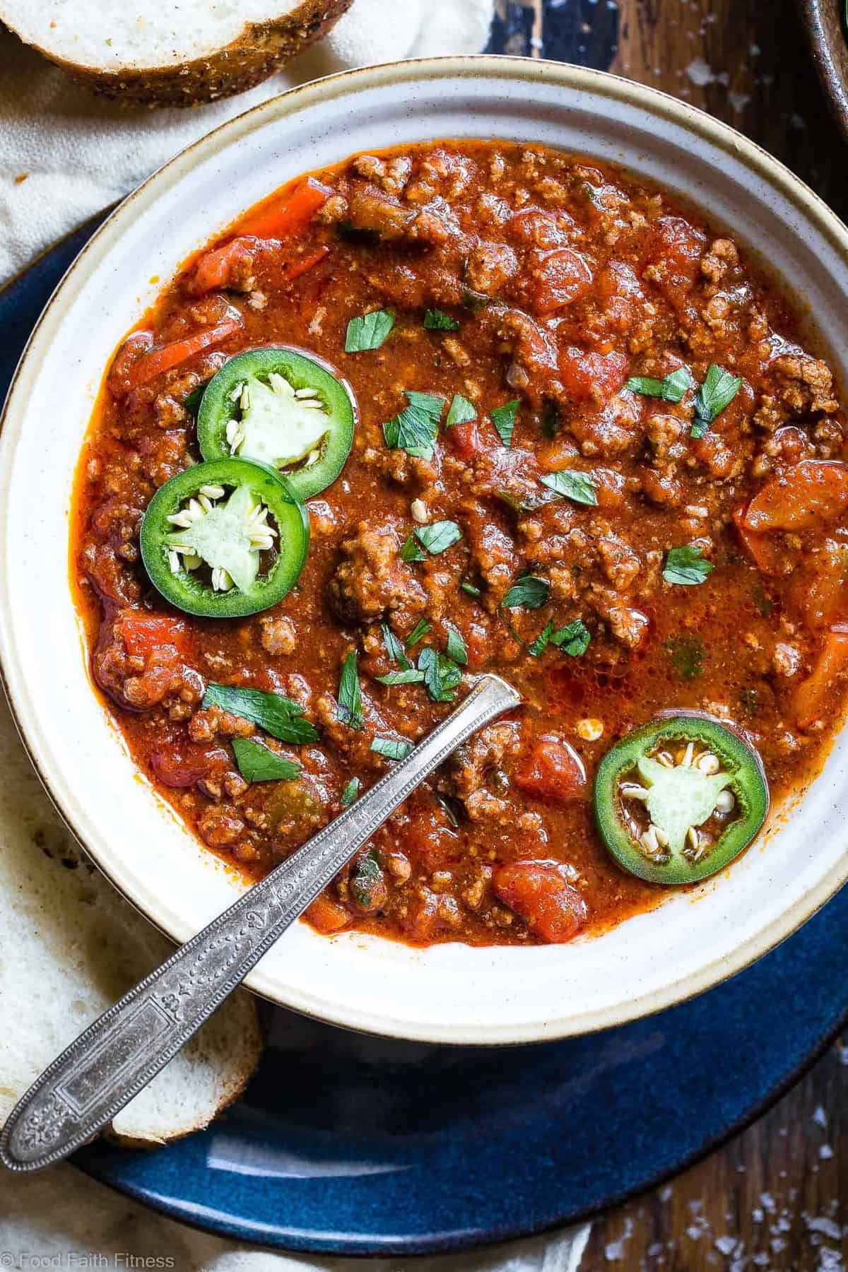 Instant Pot Whole30 Keto Chili - This paleo chili is a meat lovers dream! It's the easiest healthy weeknight dinner that the whole family will love and it freezes great for leftovers or meal prep! | #Foodfaithfitness | #Keto #Lowcarb #Paleo #Whole3o #InstantPot Instant Pot Whole30 Keto Chili - This paleo chili is a meat lovers dream! It's the easiest healthy weeknight dinner that the whole family will love and it freezes great for leftovers or meal prep! | #Foodfaithfitness | #Keto #Lowcarb #Paleo #Whole3o #InstantPot