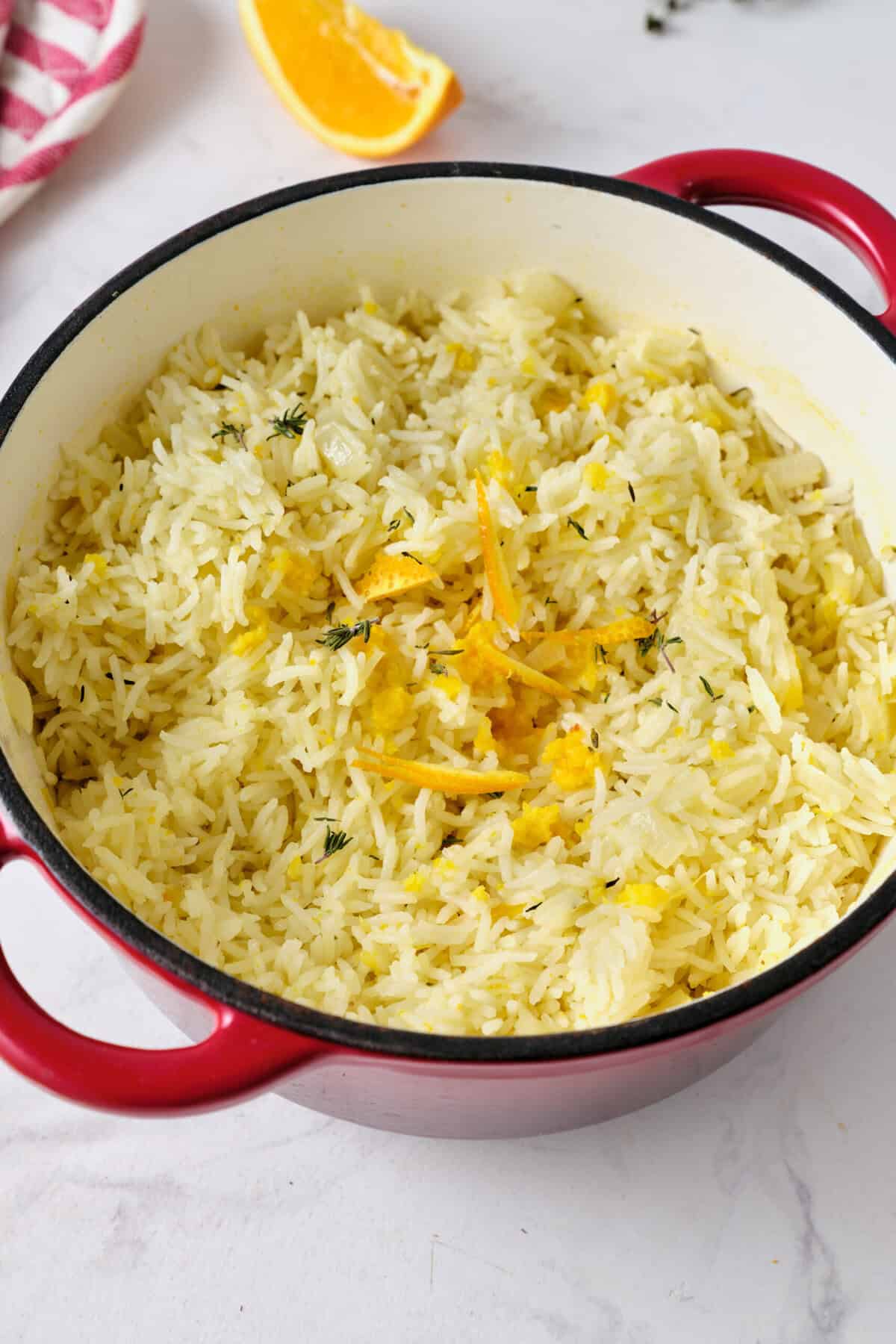 Orange Rice - foodfaithfitness