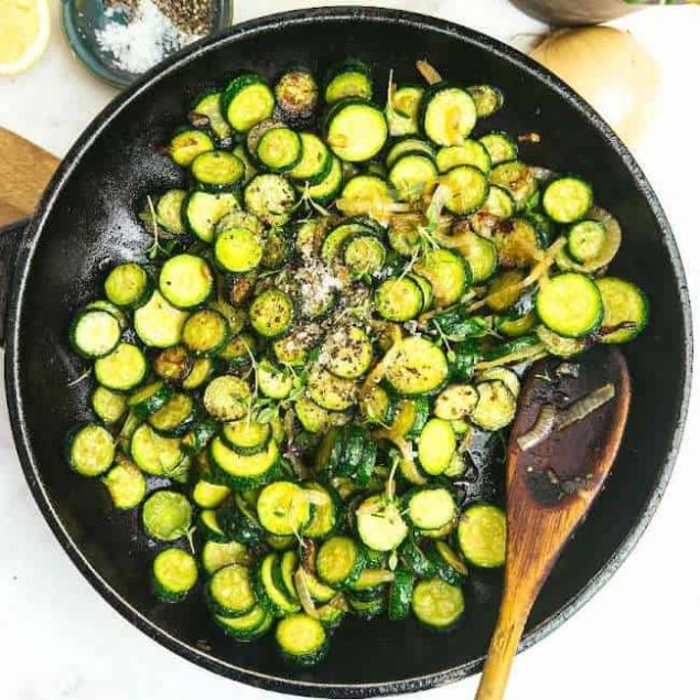 Sauteed Zucchini
