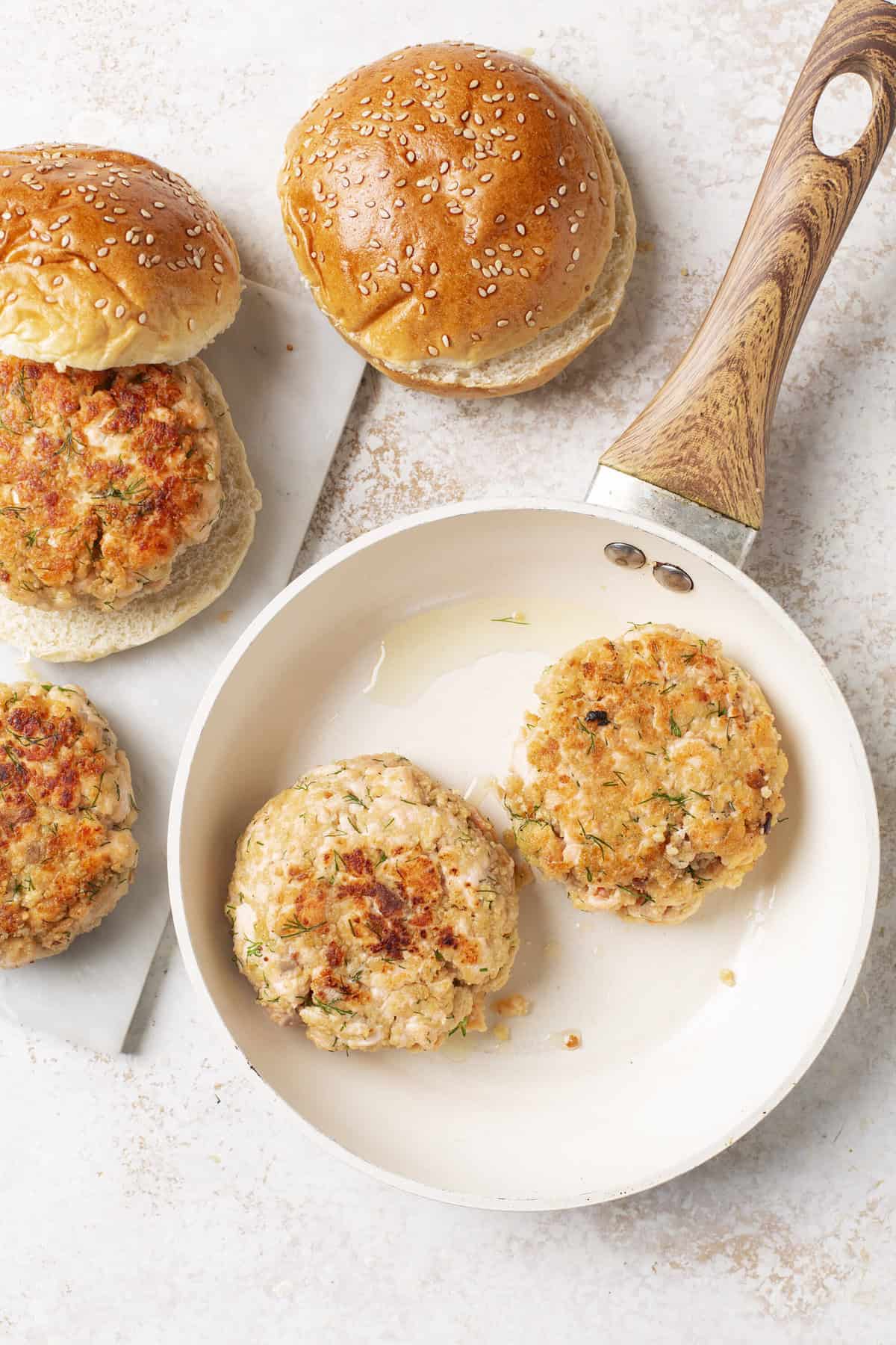 Salmon Burgers