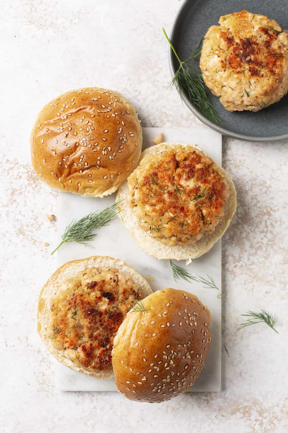 Salmon Burgers