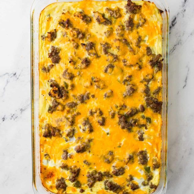 Sausage Hash Brown Casserole