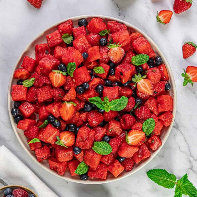 Watermelon Fruit Salad