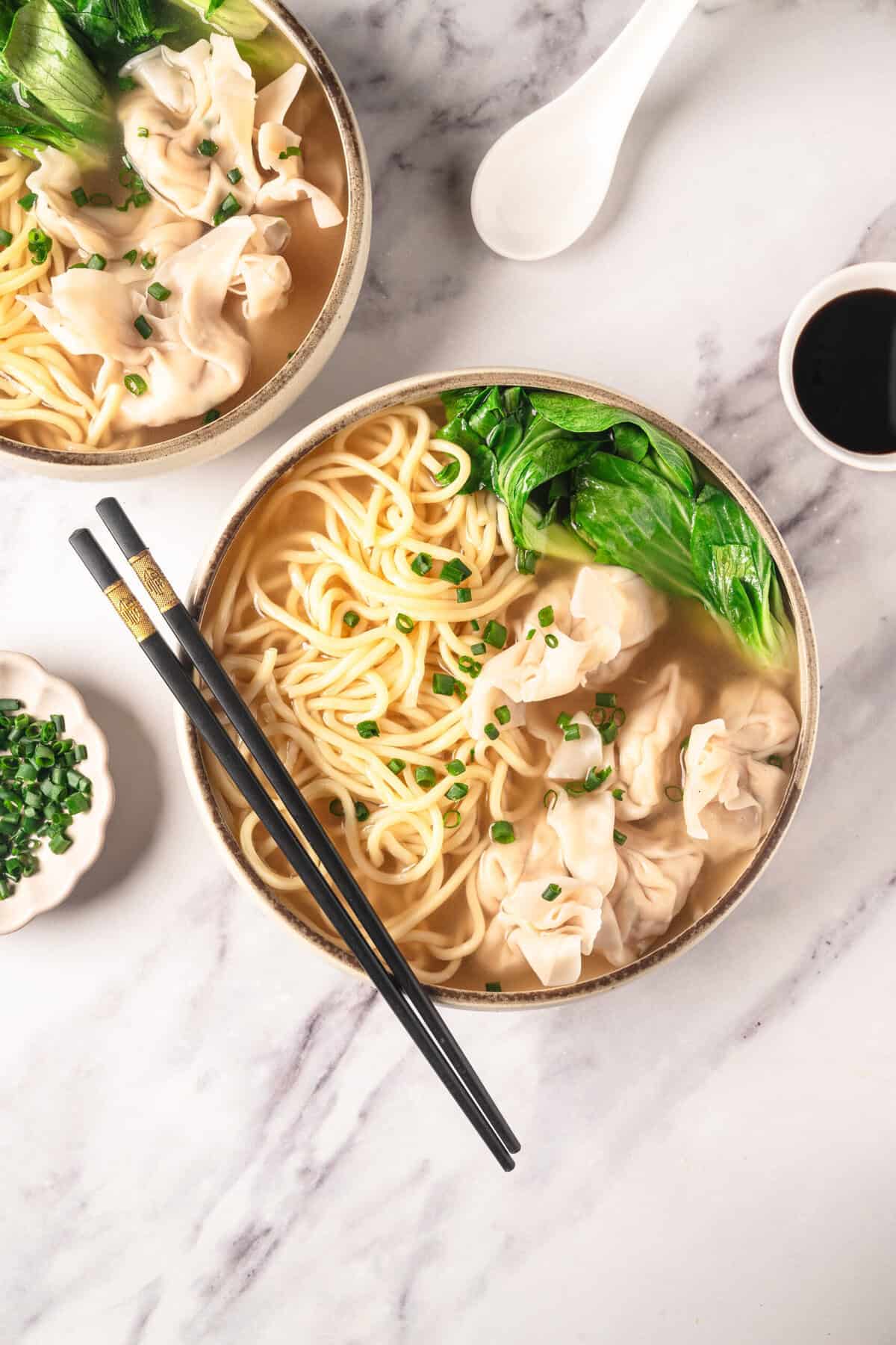 Wonton Noodles - foodfaithfitness
